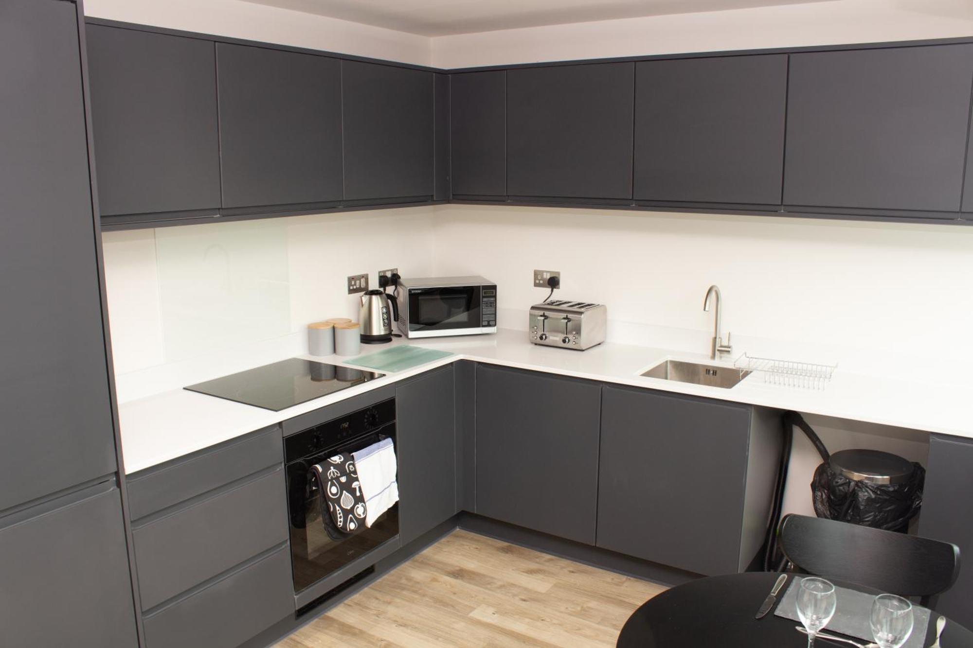 Dashing 1Br Penthouse Near Mcr Stadiums 曼彻斯特 外观 照片