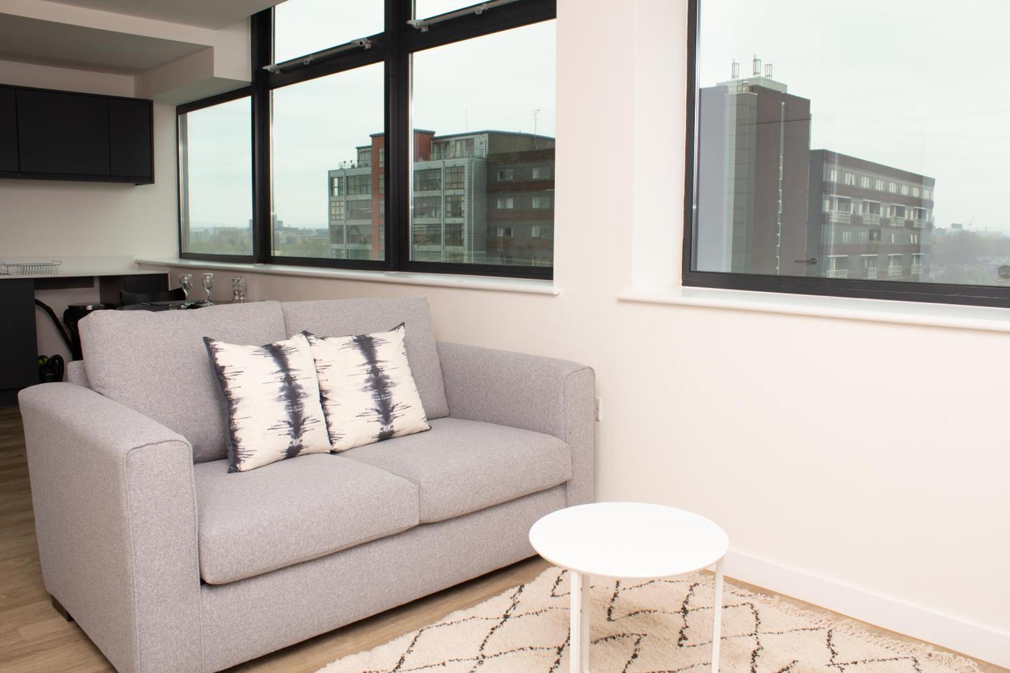 Dashing 1Br Penthouse Near Mcr Stadiums 曼彻斯特 外观 照片